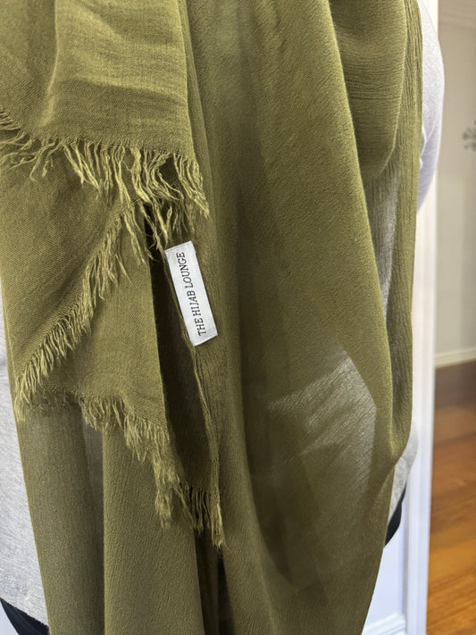 Rayon bamboo Olive