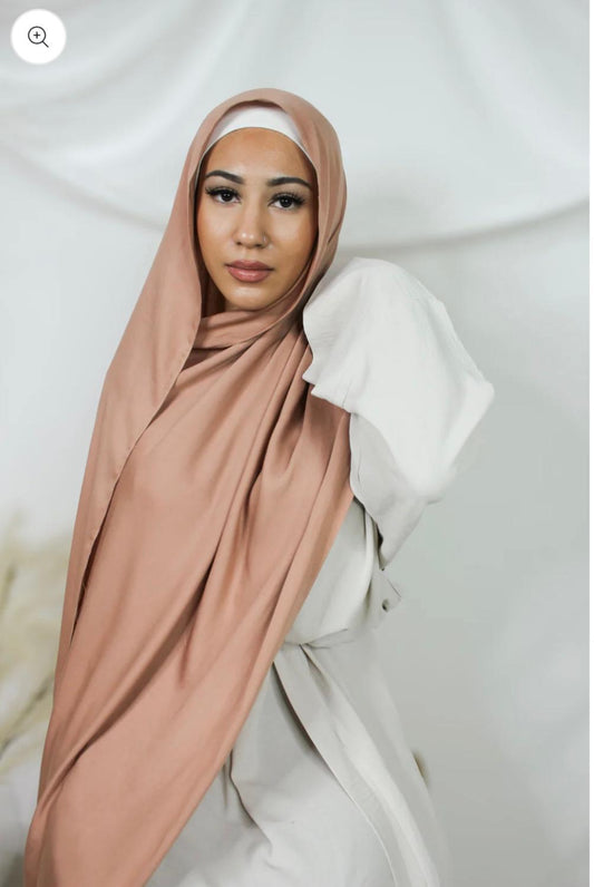Satin Modal - Terracotta