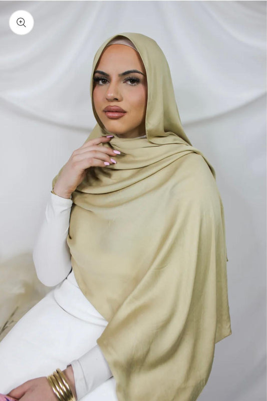Satin Modal - Sand