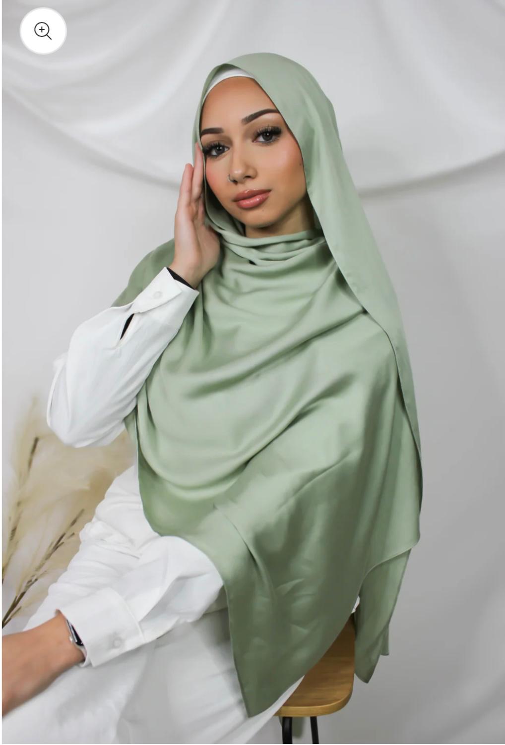 Satin Modal - Pistachio