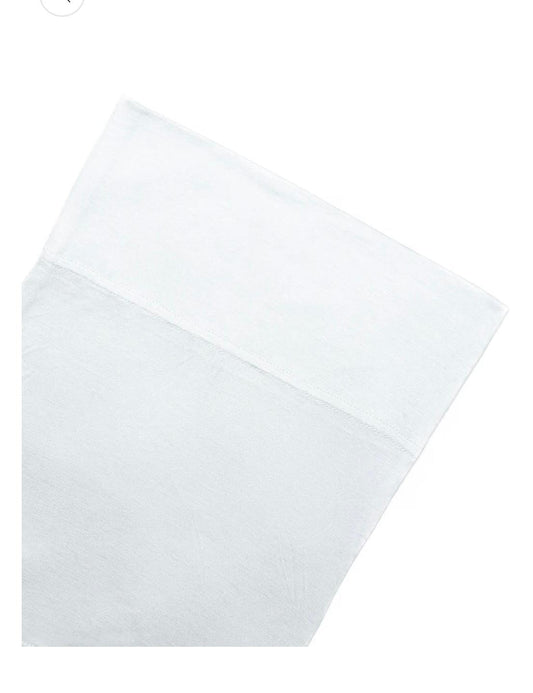 Straight Cap - White
