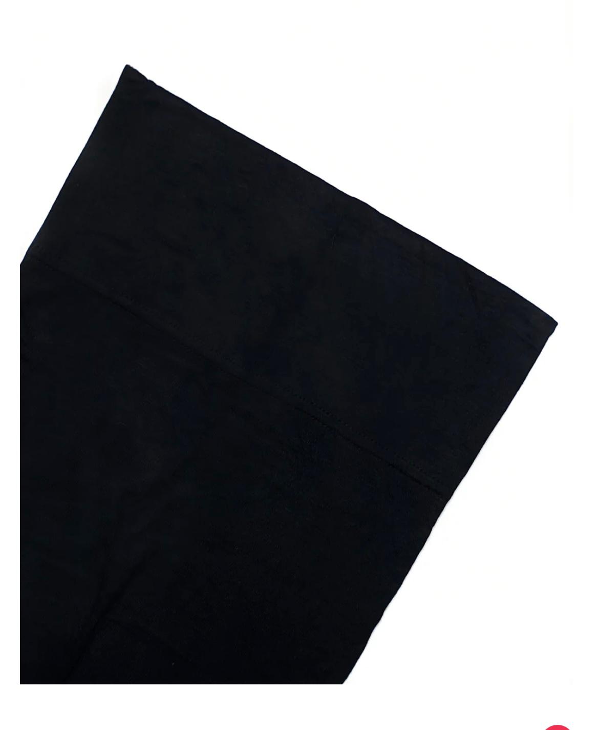 Straight Cap - Black