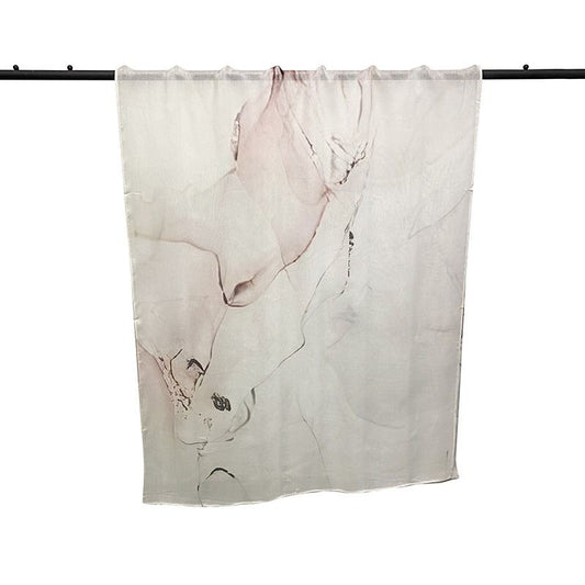 Printed Modal - Pink Swirls